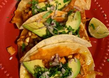 Easiest Way to Make Yummy Tacos encostrados a mi estilo