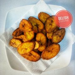 A picture of Crispy plantain chips.
