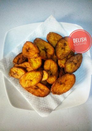 A picture of Crispy plantain chips.