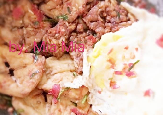 Resep Sambal Kencur penyet tempe Anti Gagal