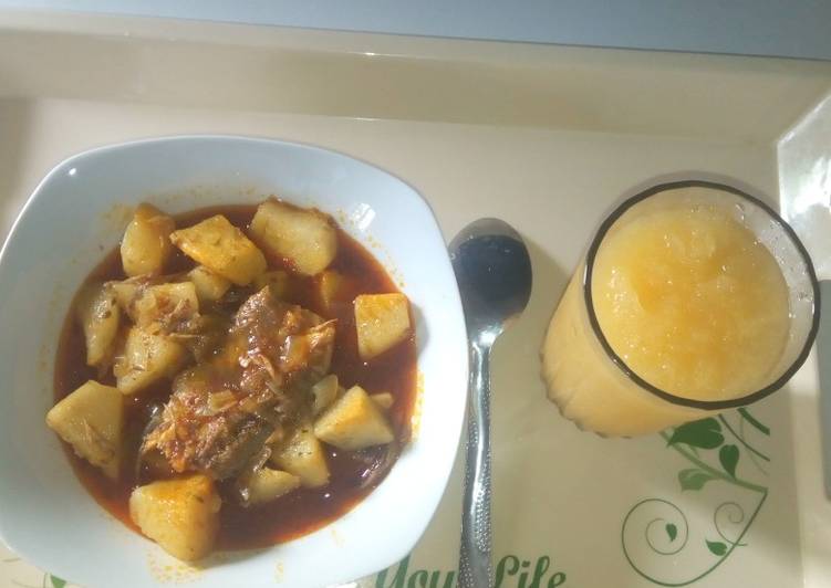 Sweet tooth pepper soup!