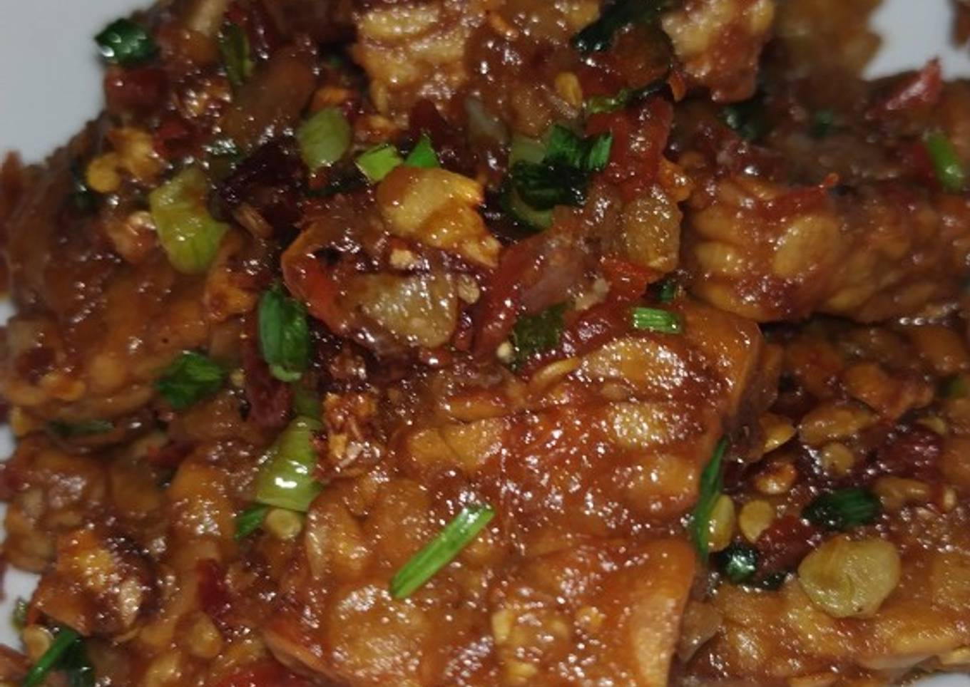 Tempe rica-rica simpel