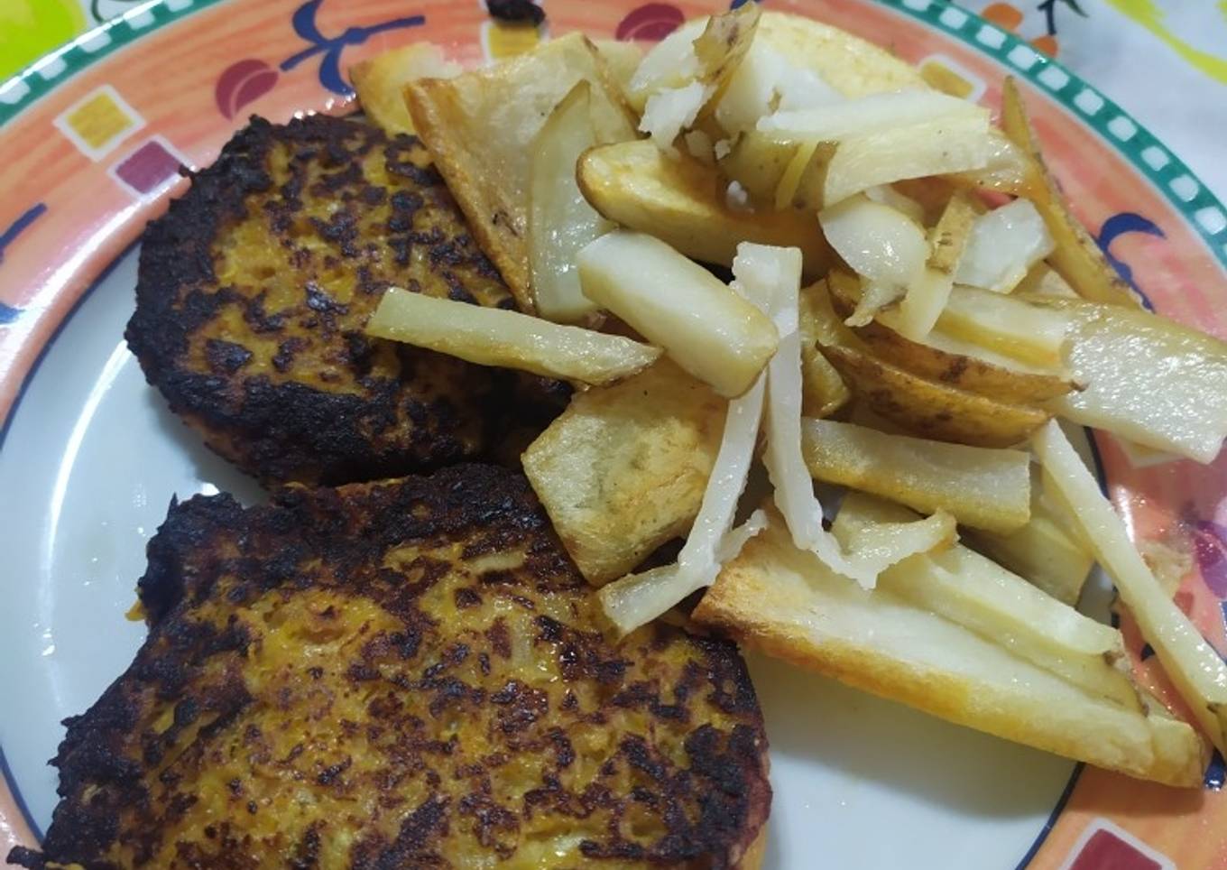 Milanesas de soja rellenas