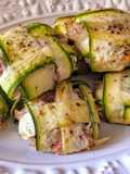 Trouxinha de abobrinha com atum coqueiro