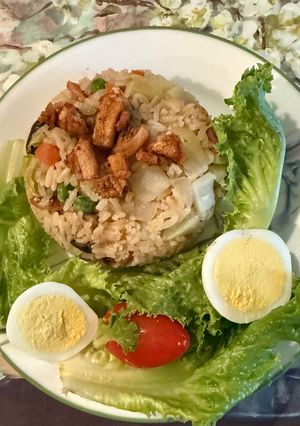 Hình của món Cơm trộn.