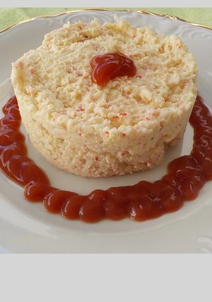 Foto principal de Ensaladilla de huevos duros y palitos de mar