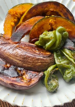 A picture of Fresh Vegetables fried with Butter and soy sauce.