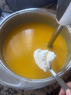 Una foto de Puré de calabaza a mi manera