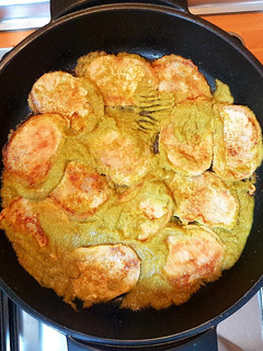 Una foto de Lomo con puré de brócoli 🥦