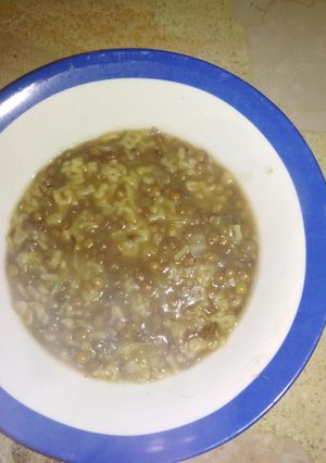 Una foto de Sopa de fin de mes