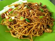 Gambar mie gomak udang