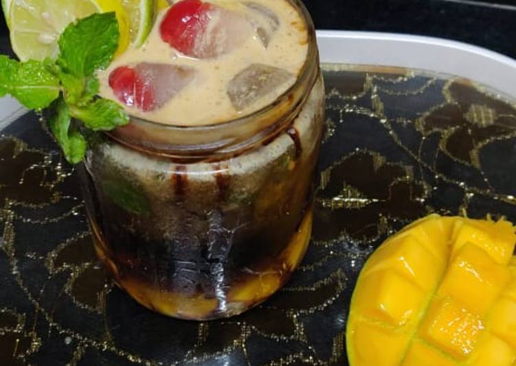 Recipe of Any-night-of-the-week Butterscotch mango mojito