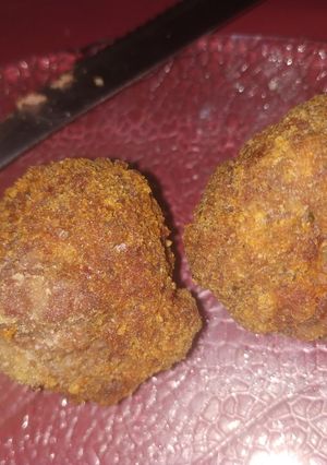 Una foto de Albóndigas de carne picada fritas