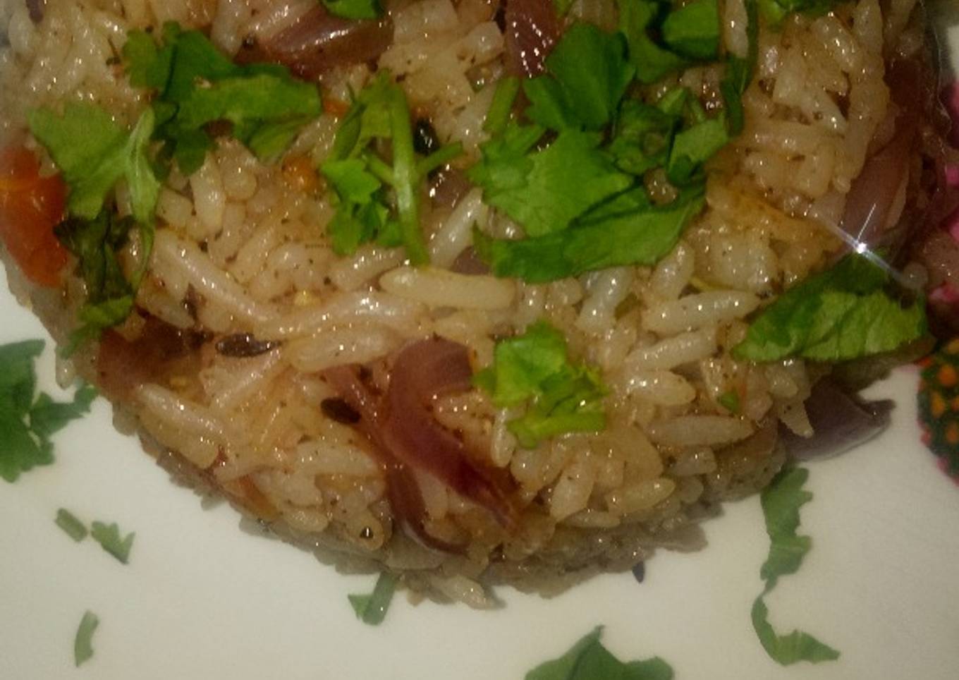 Left over rice Chinese pulao