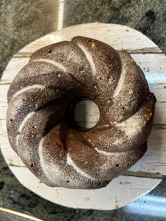 Una foto de Bizcocho de chocolate y nueces en Airfryer Cosori