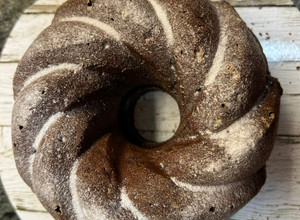 Una foto de Bizcocho de chocolate y nueces en Airfryer Cosori