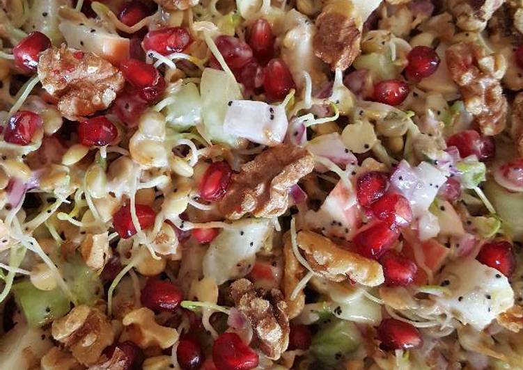 Sprouted Lentil Salad Sprouted Lentil Salad