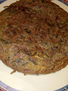 Una foto de Tortilla de alcachofas