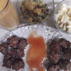 A picture of Memon's favourite bajre aate ki kabab.