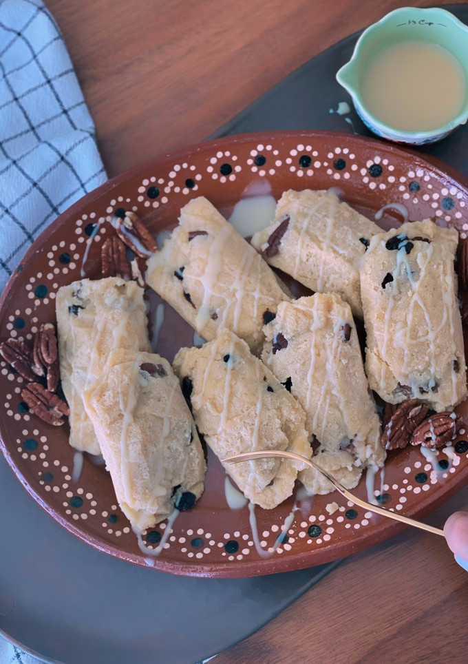 Una foto de Tamales canarios