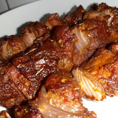 BBQ suya A picture of BBQ suya.
