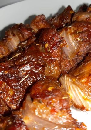A picture of BBQ suya.