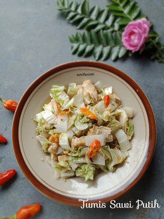 Foto resep Tumis sawi putih