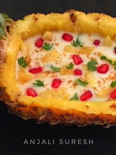 अनानास रायता (Ananas Raita Recipe in Hindi) रेसिपी मुख्य फोटो