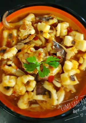 Foto resep Cumi saos padang enak