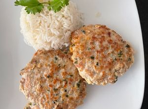 Una foto de Hamburguesa de pavita