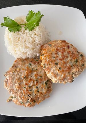 Una foto de Hamburguesa de pavita