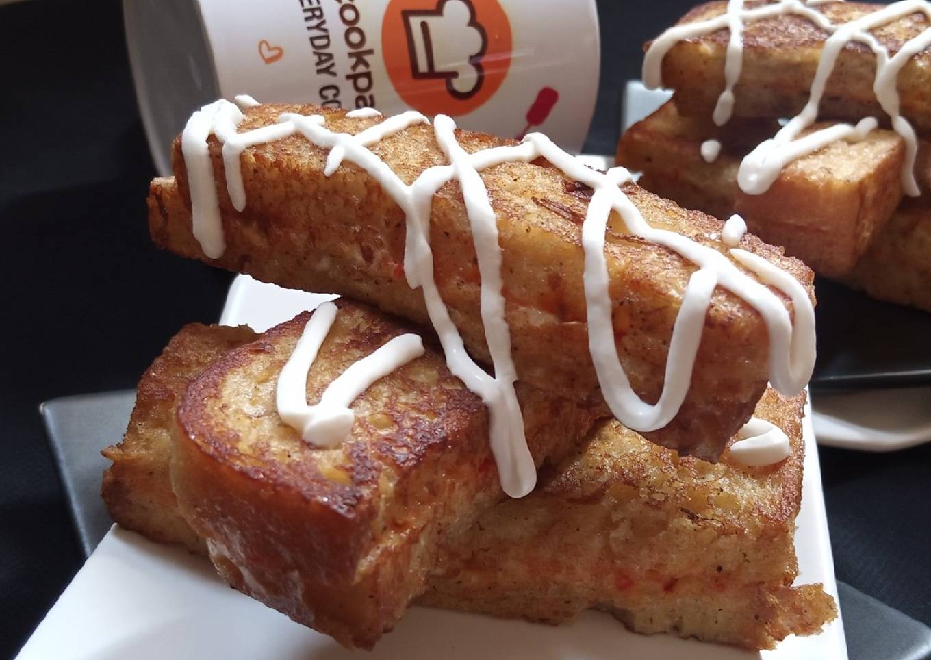 Cheesey French Toast Sticks