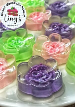 Foto resep Jelly Pudding Mawar🌹
