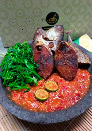 Foto resep Ikan Tuna Goreng Sambal Tempong