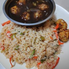 A picture of Vegetable Fried Rice.