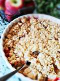 Crumble jabłkowo-śliwkowe
