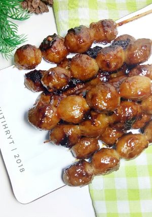Foto resep Bakso bakar pedas