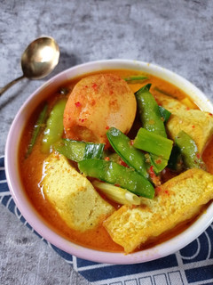 Foto resep Gulai tahu telur & kapri