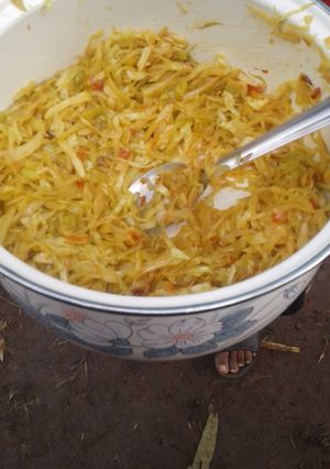 A picture of Fried cabbage.
