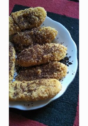 Foto resep Pisang Goreng Pasir Cokelat