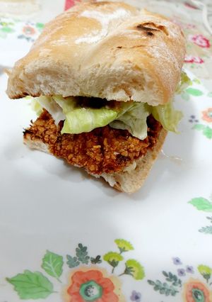 Una foto de Torta de milanesa