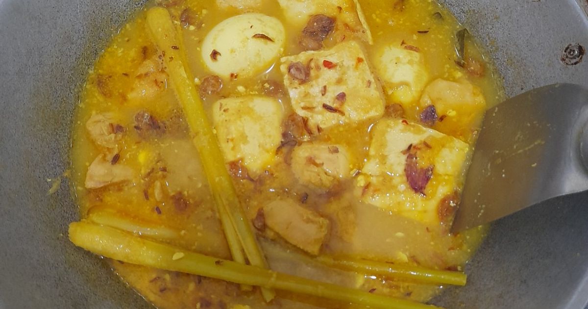 Opor Ayam Tanpa Santan