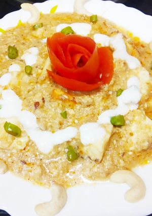 শাহী কাজু পনির মাশালা(shahi kaju paneer masala recipe in Bengali) রেসিপির প্রধান ছবি