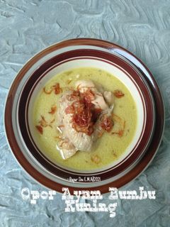 Foto resep Opor ayam bumbu kuning