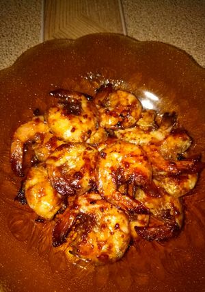 Foto resep Udang bakar teflon simple