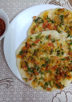 A picture of Uttappam(instant).