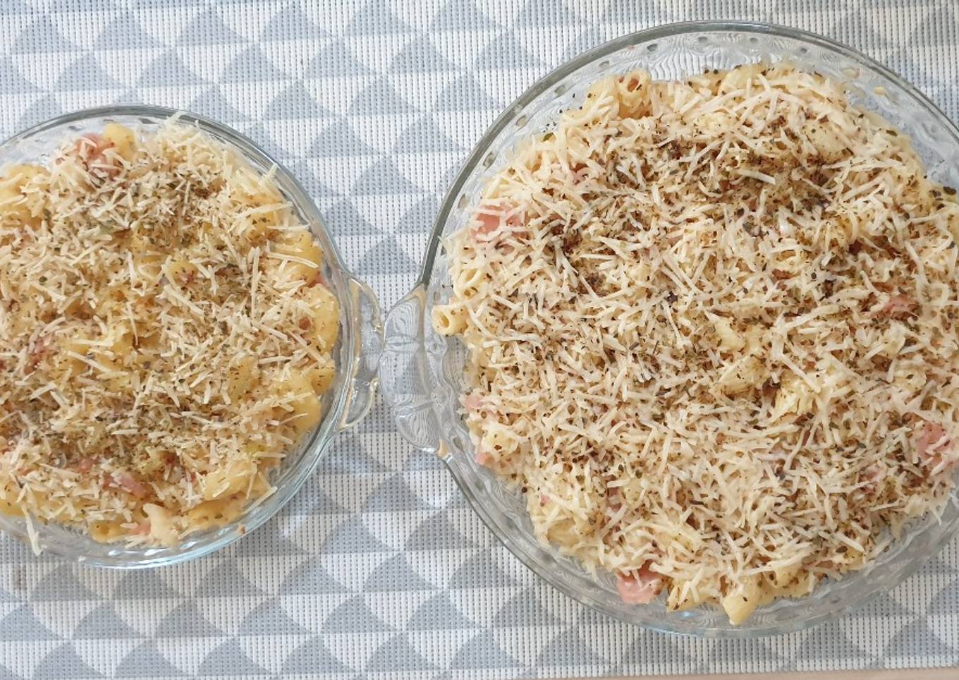 Macaroni Schotel kukus panggang