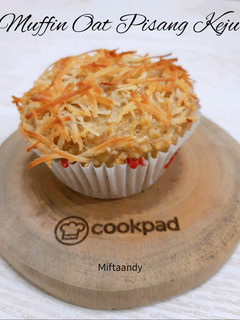 Foto resep Muffin Oat Pisang Keju