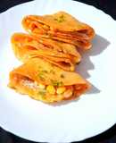 Veggie Corn Crepes