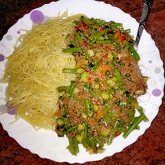 A picture of Simple spaghetti.